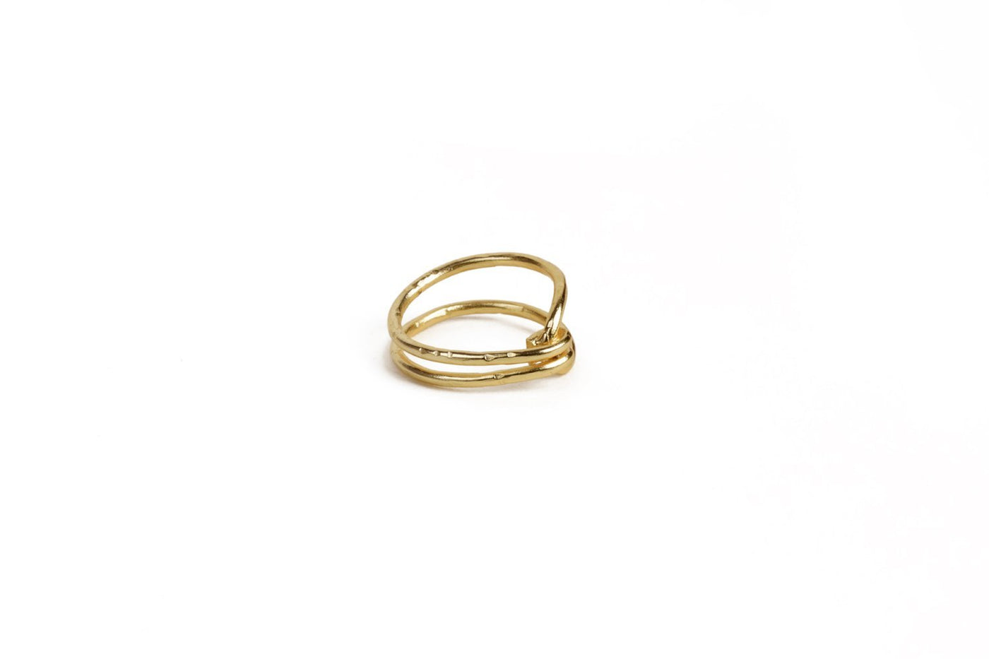 Delicate Gold Plated Statement Ring - Stilskii