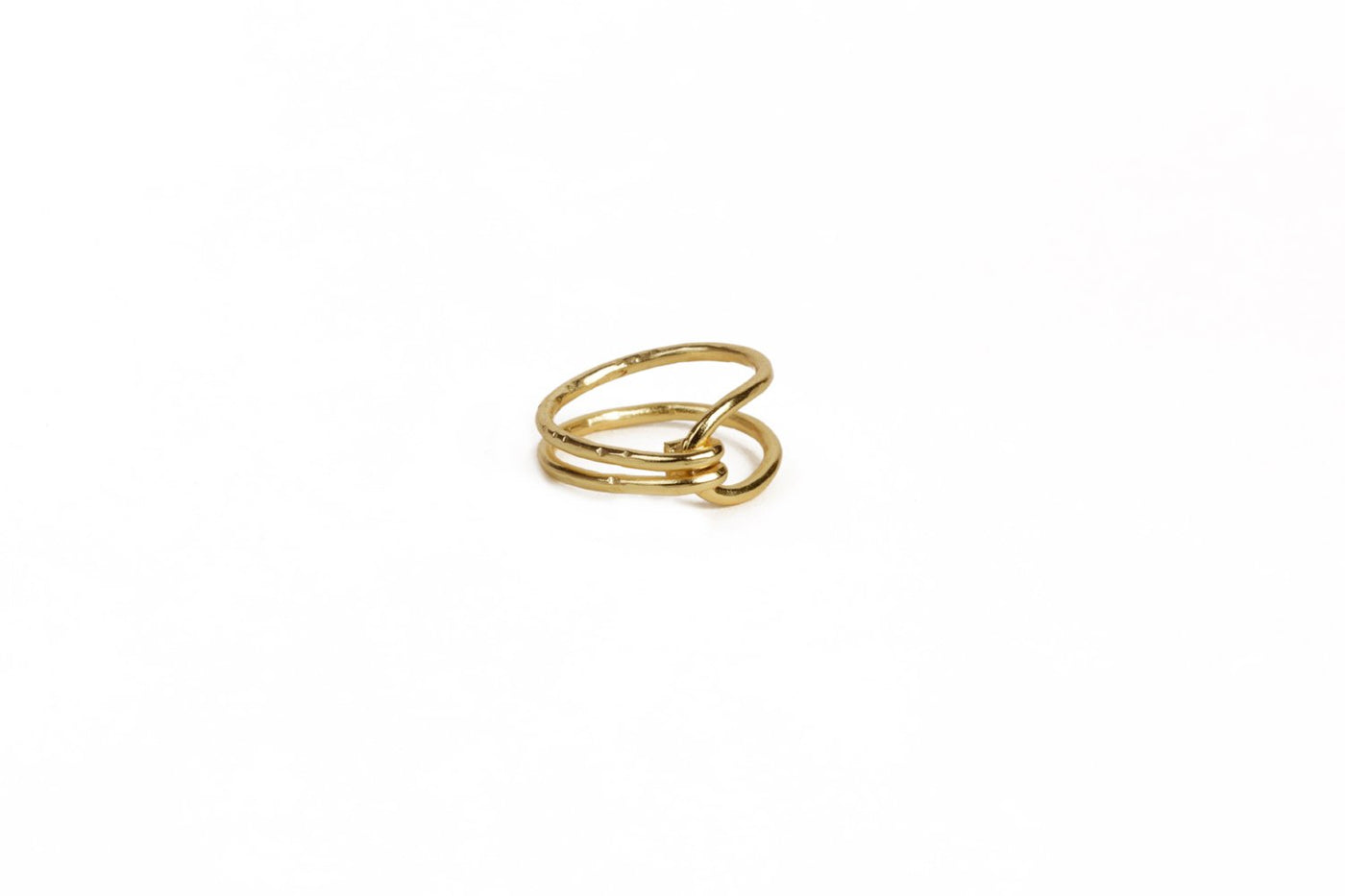 Delicate Gold Plated Statement Ring - Stilskii