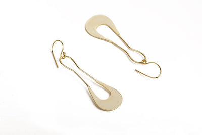 Funky Gold Plated Earrings - Stilskii