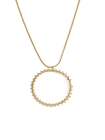Jaw Drop Pendant Gold Necklace - Stilskii