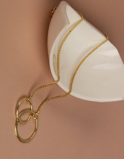 Precious Pendant Gold Necklace - Stilskii