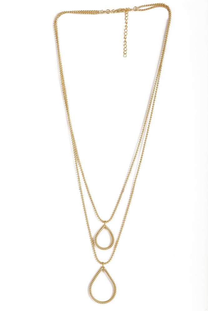 Sleek Layered Gold Necklace - Stilskii